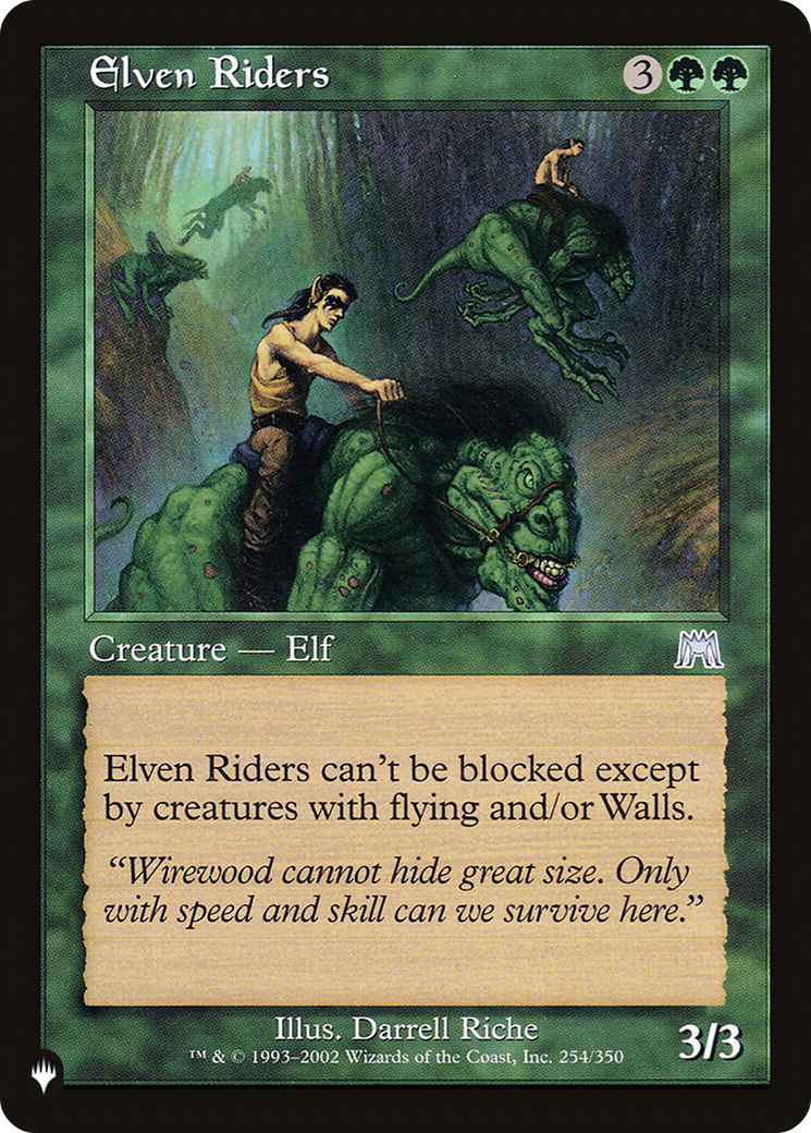 Elven Riders [The List Reprints] | Card Citadel