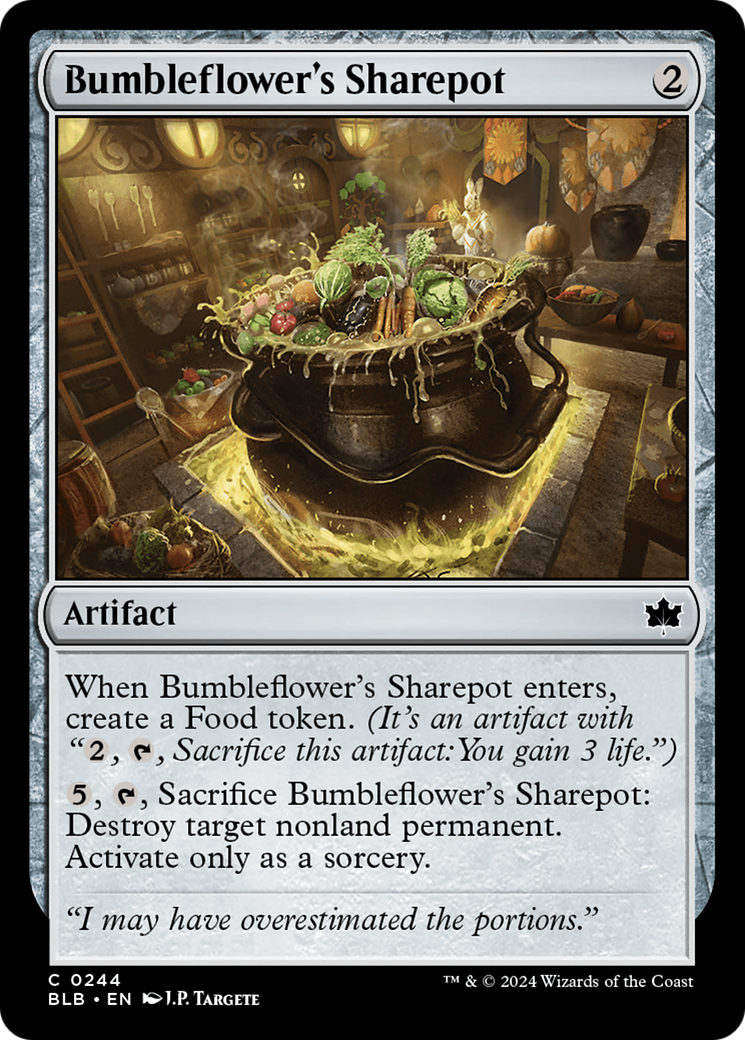 Bumbleflower's Sharepot [Bloomburrow] | Card Citadel