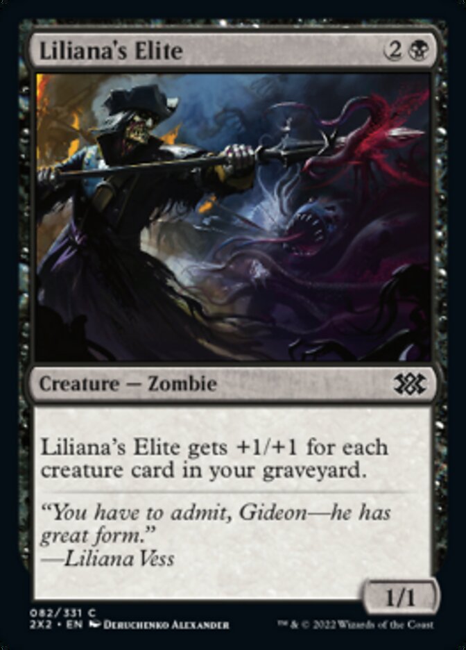 Liliana's Elite [Double Masters 2022] | Card Citadel