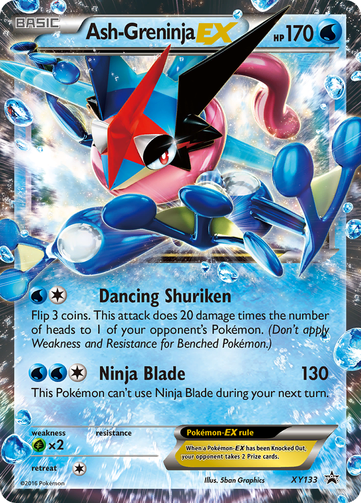 Ash-Greninja EX (XY133) [XY: Black Star Promos] | Card Citadel