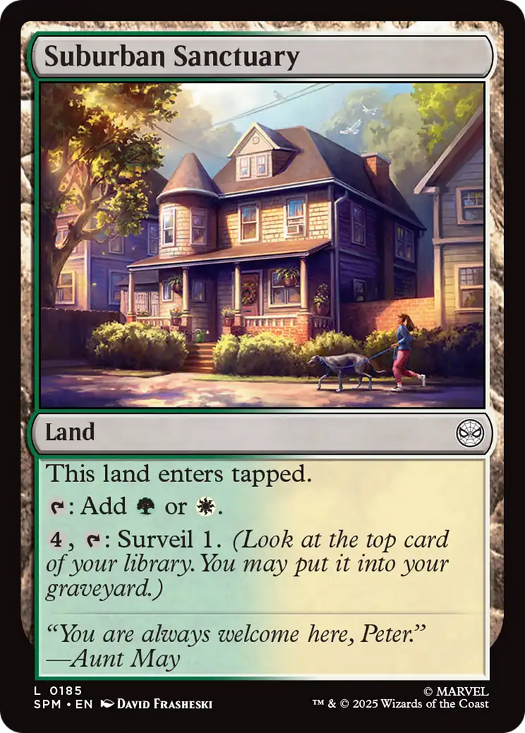 Suburban Sanctuary [Marvel's Spider-Man] | Card Citadel
