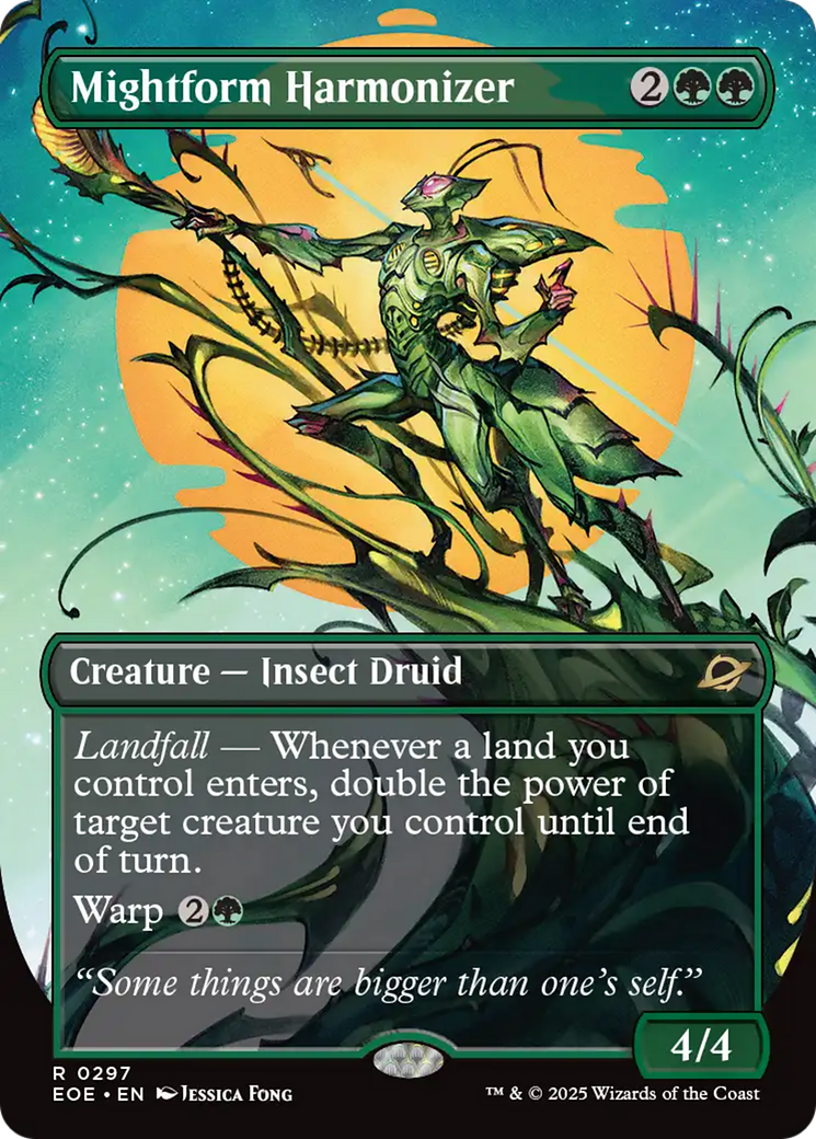 Mightform Harmonizer (Borderless) [Edge of Eternities] | Card Citadel