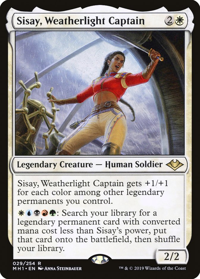 Sisay, Weatherlight Captain [Modern Horizons] | Card Citadel