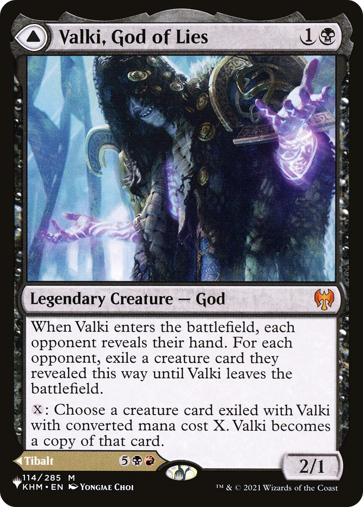 Valki, God of Lies // Tibalt, Cosmic Impostor [Secret Lair: From Cute to Brute] | Card Citadel