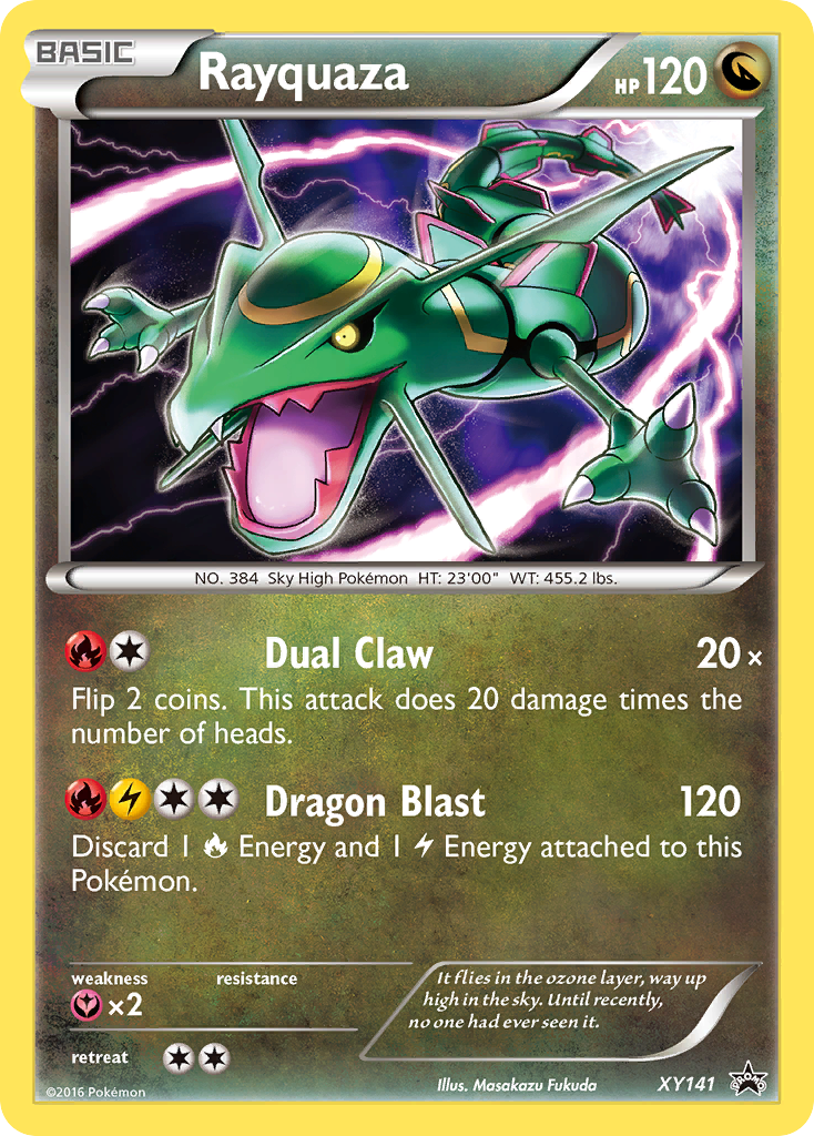 Rayquaza (XY141) [XY: Black Star Promos] | Card Citadel