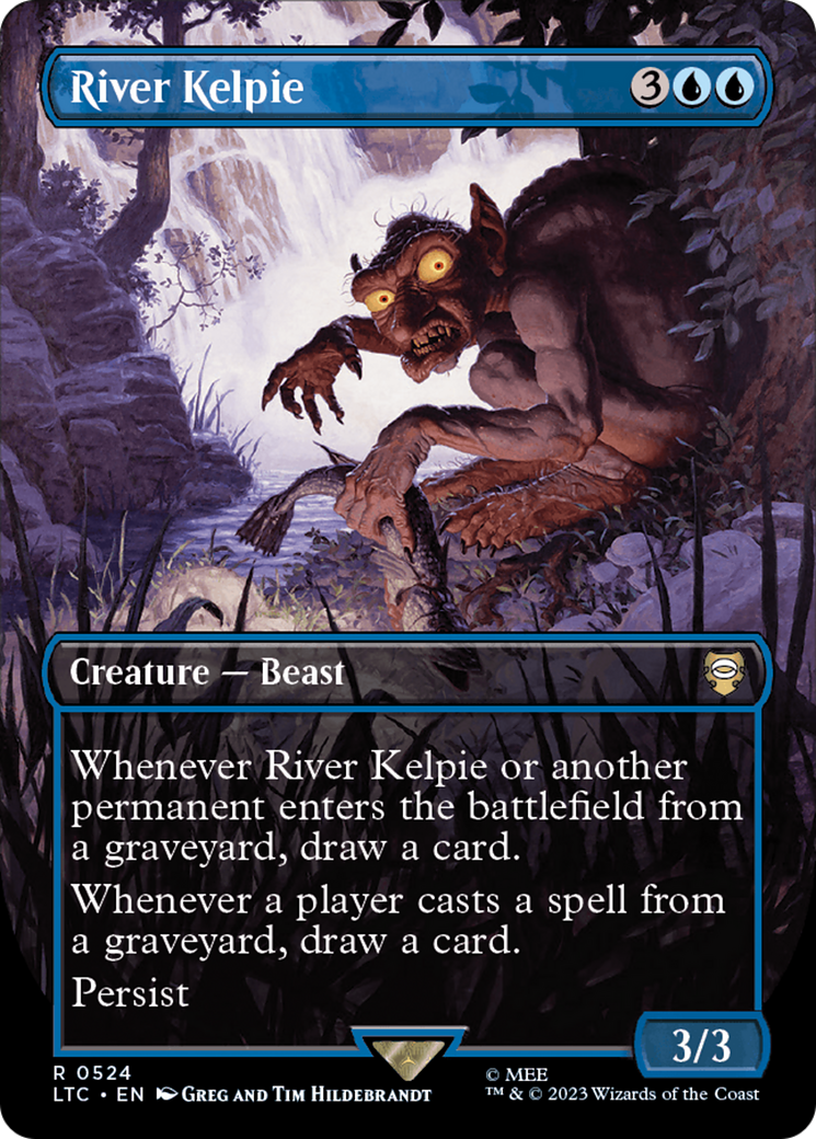 River Kelpie (Borderless) [The Lord of the Rings: Tales of Middle-Earth Commander] | Card Citadel