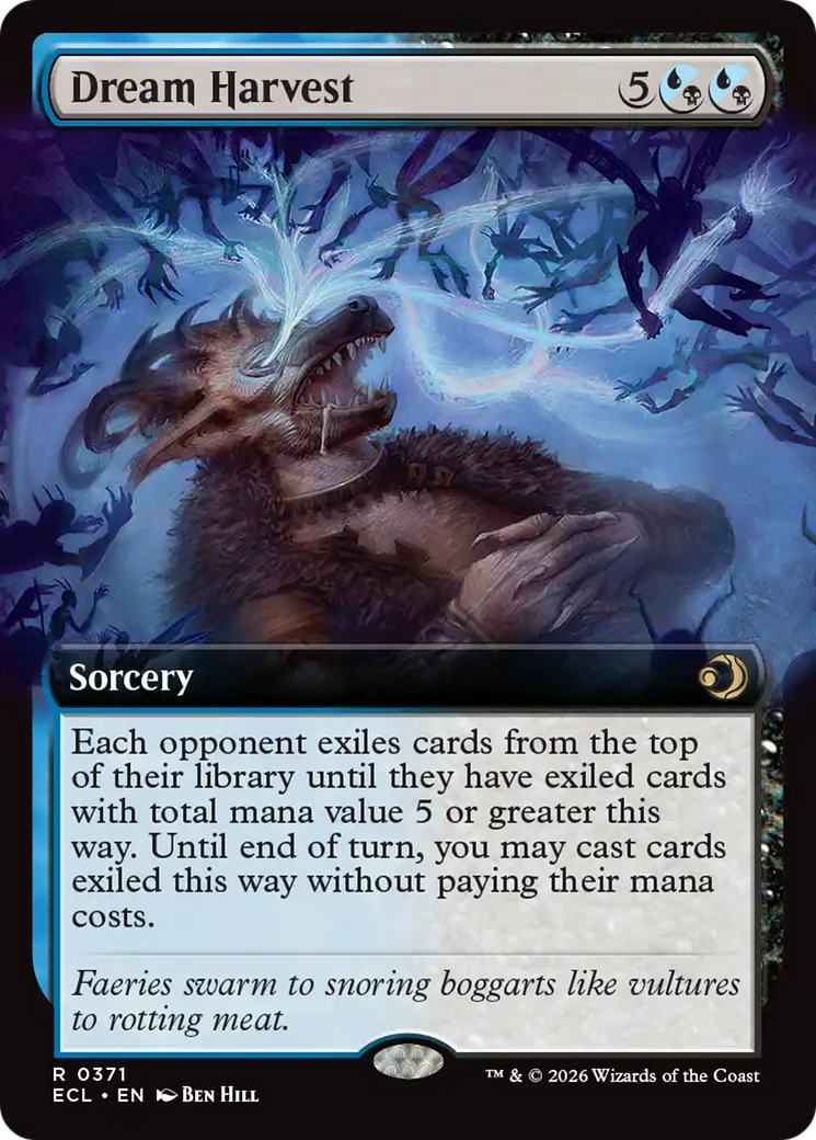 Dream Harvest (Extended Art) [Lorwyn Eclipsed] | Card Citadel