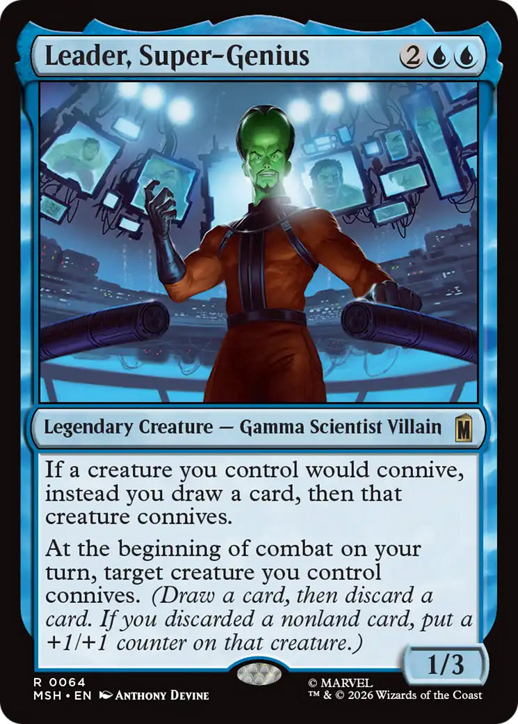 Leader, Super-Genius [Marvel Super Heroes] | Card Citadel