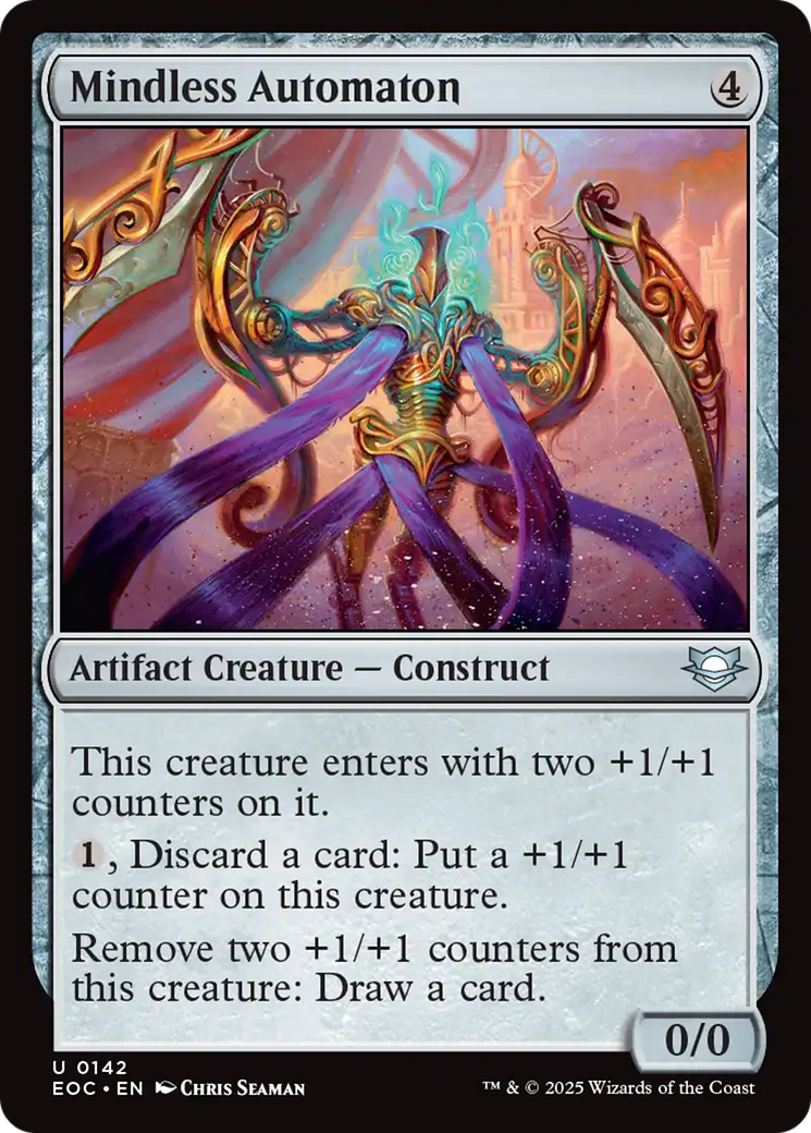 Mindless Automaton [Edge of Eternities Commander] | Card Citadel