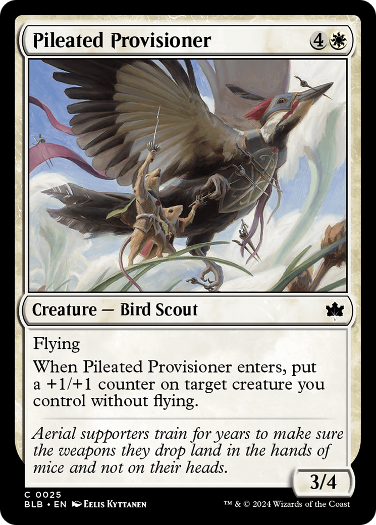 Pileated Provisioner [Bloomburrow] | Card Citadel