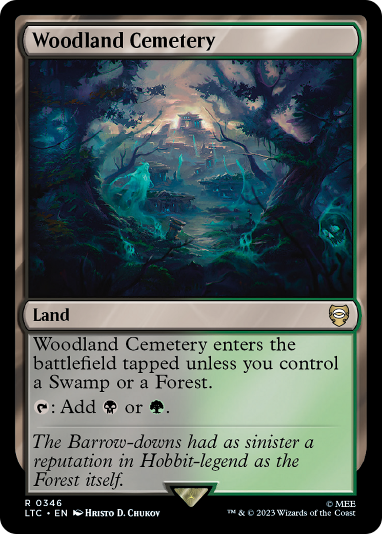 Woodland Cemetery [The Lord of the Rings: Tales of Middle-Earth Commander] | Card Citadel