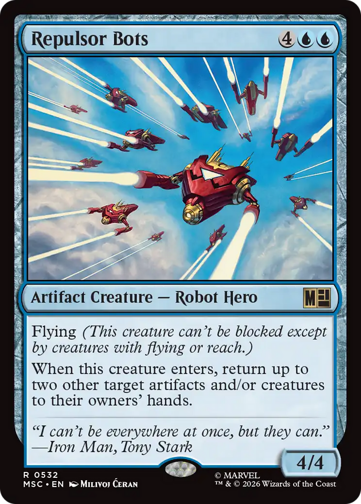 Repulsor Bots [Marvel Super Heroes Commander] | Card Citadel
