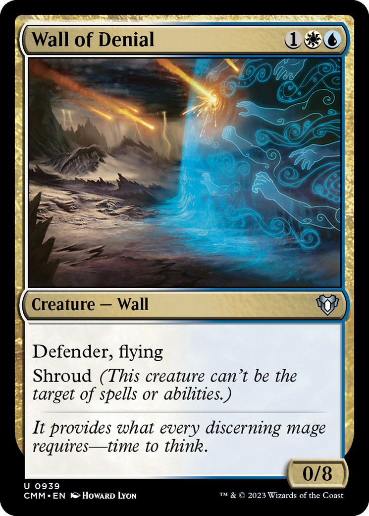 Wall of Denial [Commander Masters] | Card Citadel