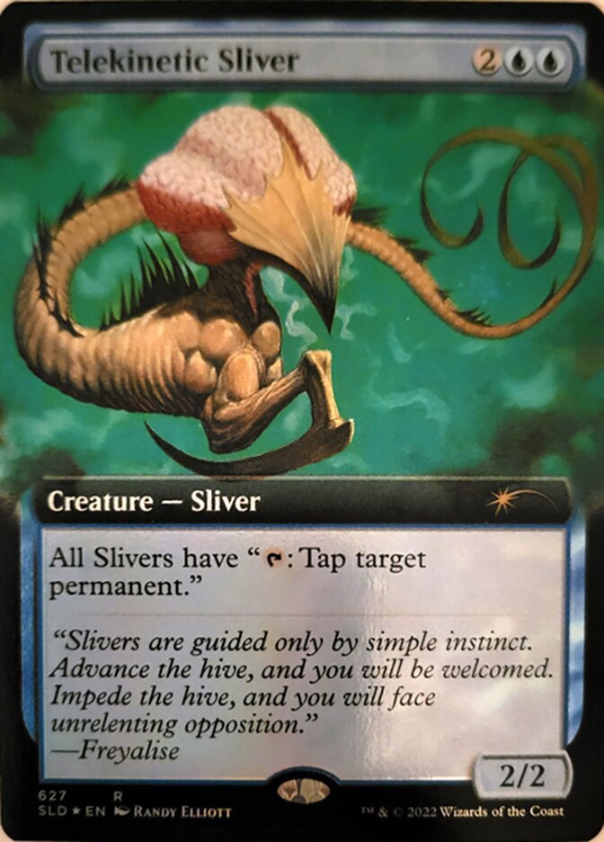 Telekinetic Sliver (Extended Art) [Secret Lair Drop Promos] | Card Citadel