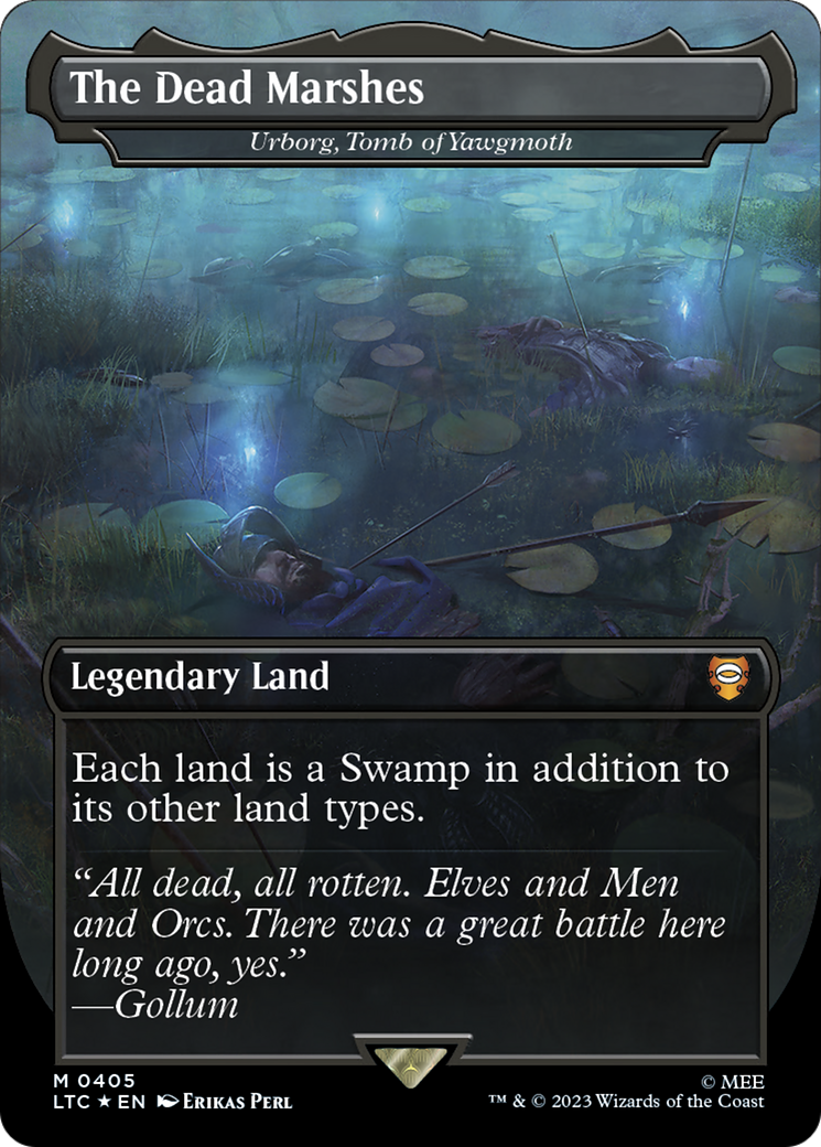 The Dead Marshes - Urborg, Tomb of Yawgmoth (Surge Foil Realms and Relics) [The Lord of the Rings: Tales of Middle-Earth Commander] | Card Citadel