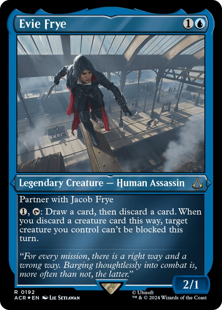 Evie Frye (Foil Etched) [Assassin's Creed] | Card Citadel