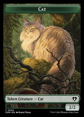 The Monarch // Cat (0030) Double-Sided Token [Commander Masters Tokens] | Card Citadel