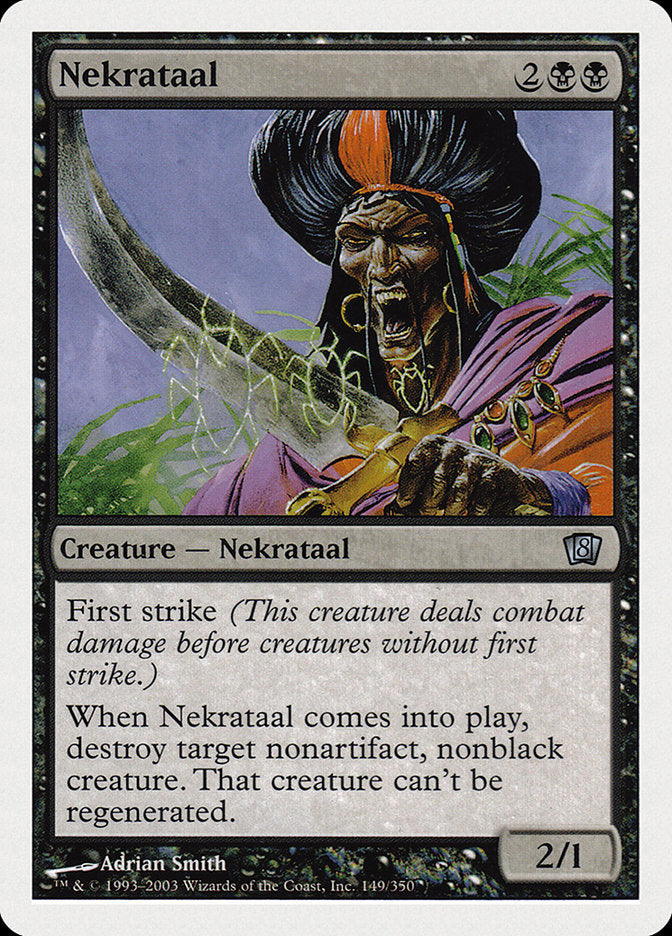 Nekrataal (8th Edition) [Oversize Cards] | Card Citadel