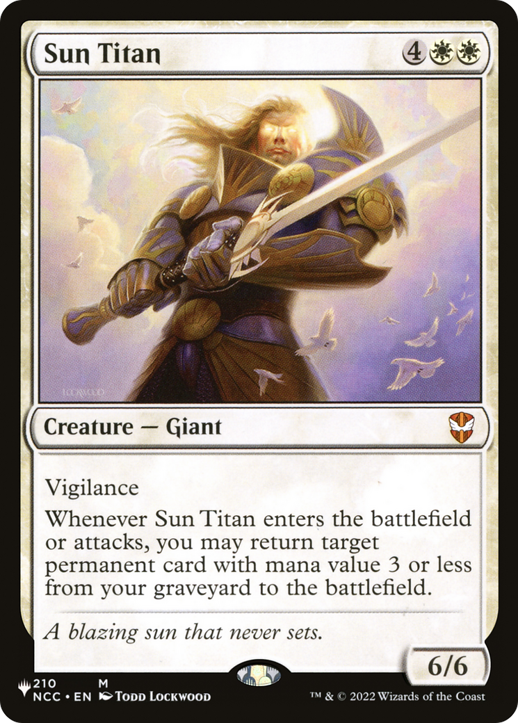 Sun Titan (NCC) [The List] | Card Citadel