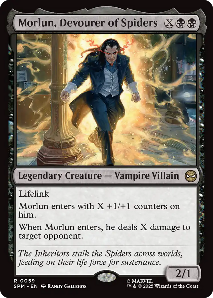 Morlun, Devourer of Spiders [Marvel's Spider-Man] | Card Citadel
