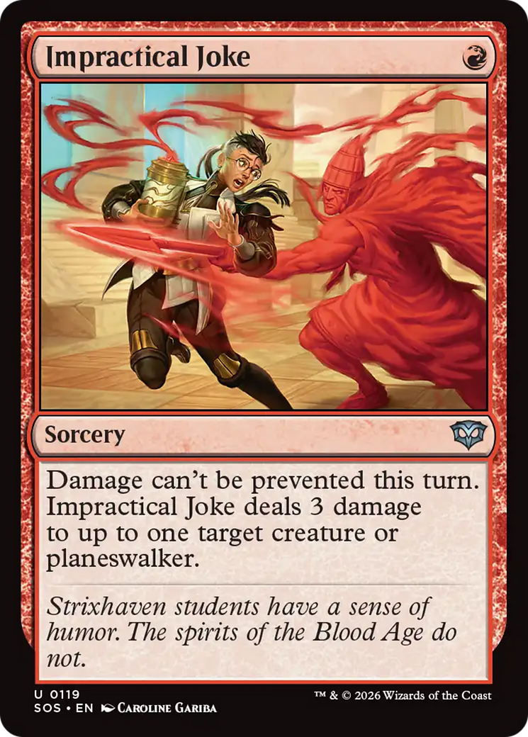 Impractical Joke [Secrets of Strixhaven] | Card Citadel
