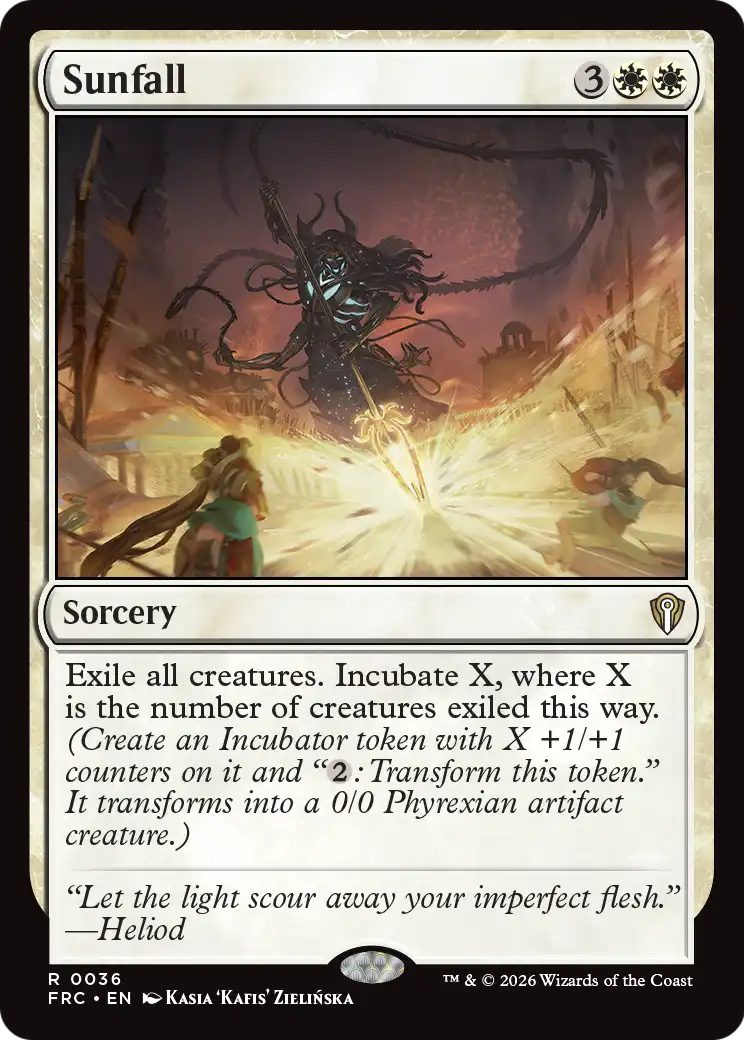 Sunfall [Reality Fracture Commander] | Card Citadel