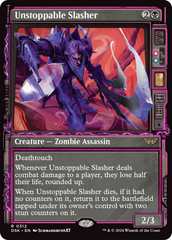 Unstoppable Slasher (Showcase) [Duskmourn: House of Horror] | Card Citadel