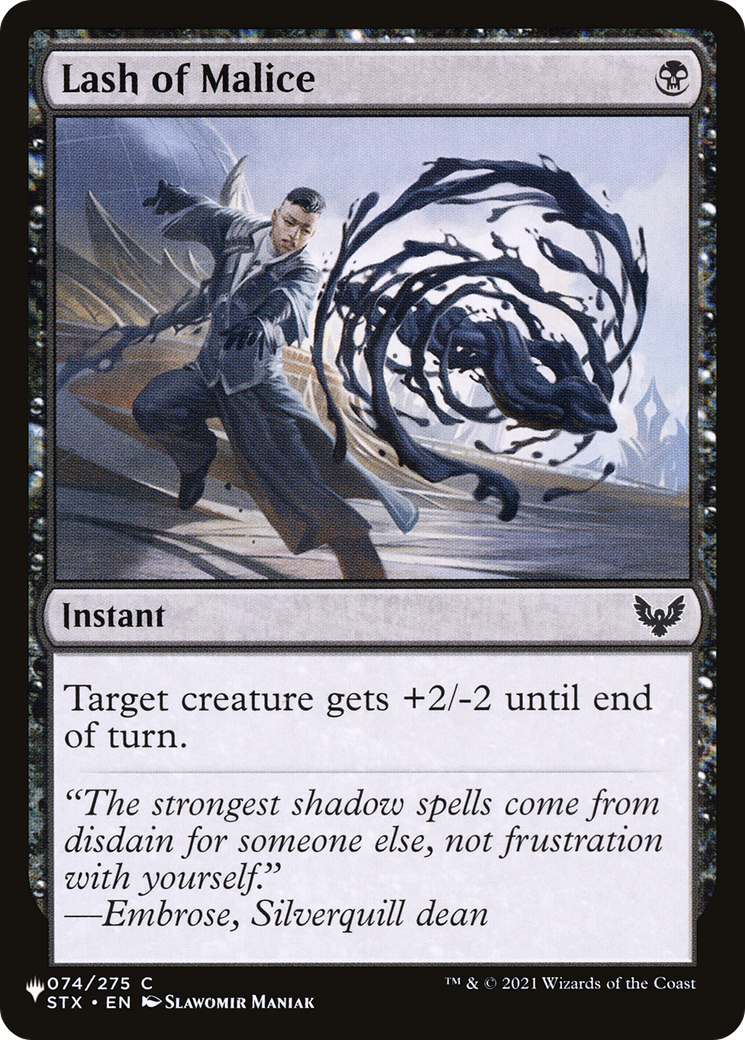 Lash of Malice [The List Reprints] | Card Citadel