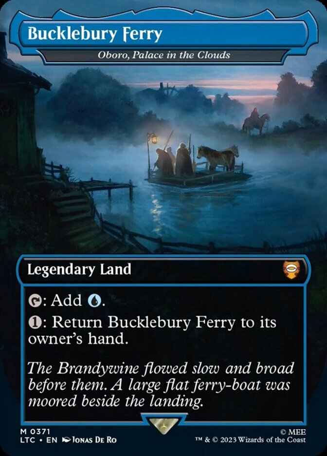 Oboro, Palace in the Clouds - Bucklebury Ferry [The Lord of the Rings: Tales of Middle-Earth Commander] | Card Citadel