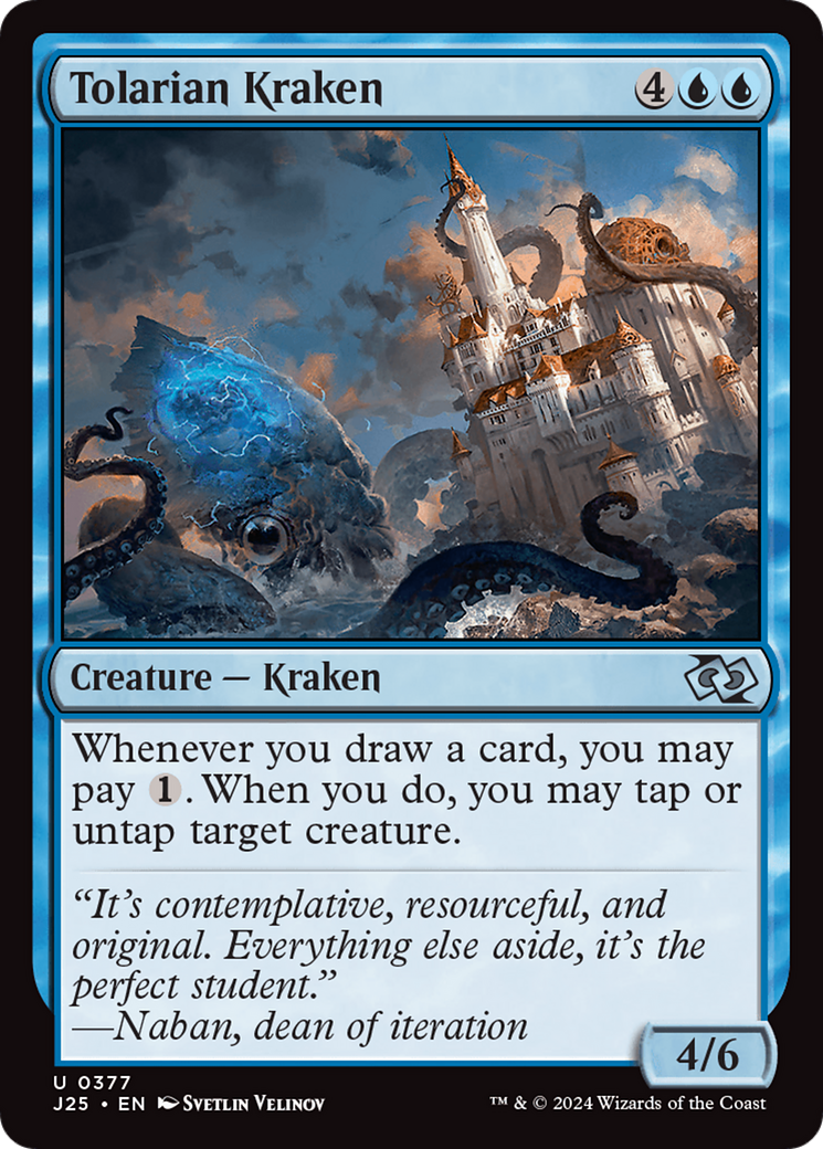 Tolarian Kraken [Foundations Jumpstart] | Card Citadel