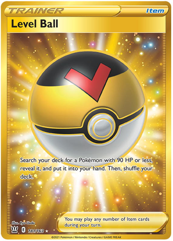 Level Ball (181/163) [Sword & Shield: Battle Styles] | Card Citadel