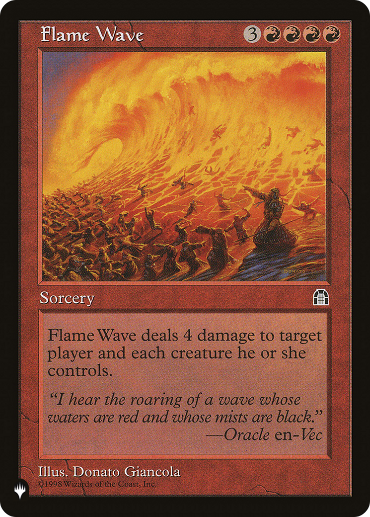 Flame Wave [The List Reprints] | Card Citadel