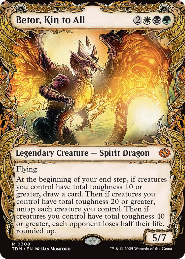 Betor, Kin to All (Showcase) [Tarkir: Dragonstorm] | Card Citadel