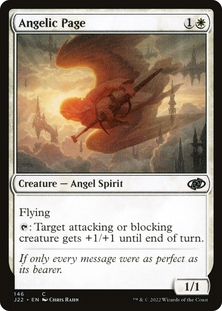 Angelic Page [Jumpstart 2022] | Card Citadel