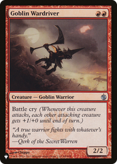 Goblin Wardriver [The List Reprints] | Card Citadel