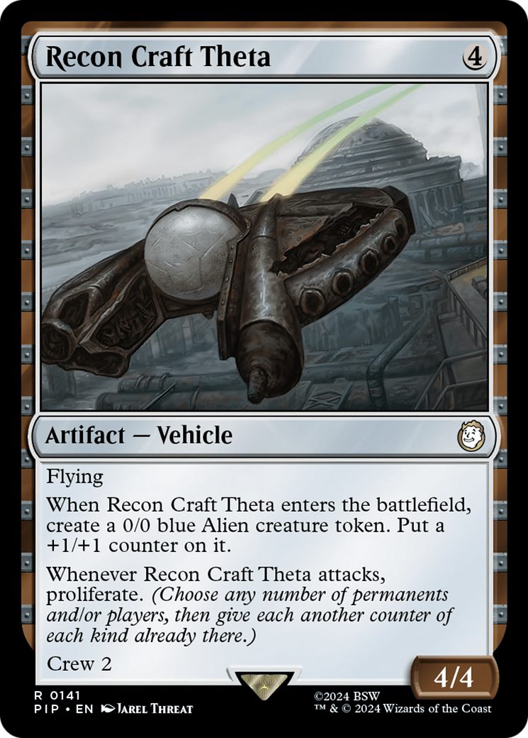 Recon Craft Theta [Fallout] | Card Citadel