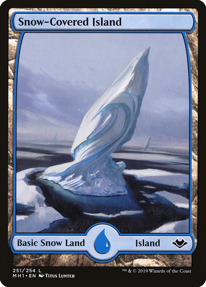 Snow-Covered Island [Modern Horizons] | Card Citadel