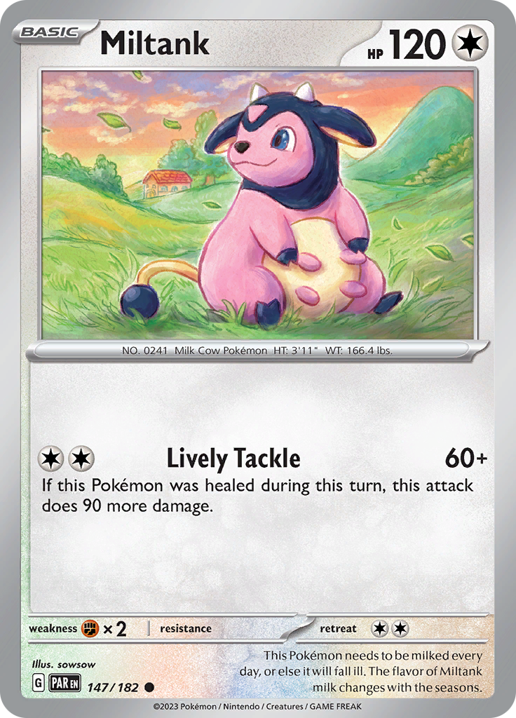 Miltank (147/182) [Scarlet & Violet: Paradox Rift] | Card Citadel