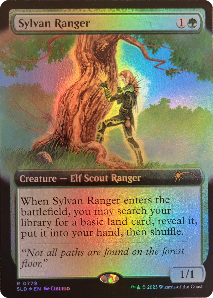 Sylvan Ranger (Extended Art) [Secret Lair Drop Series] | Card Citadel