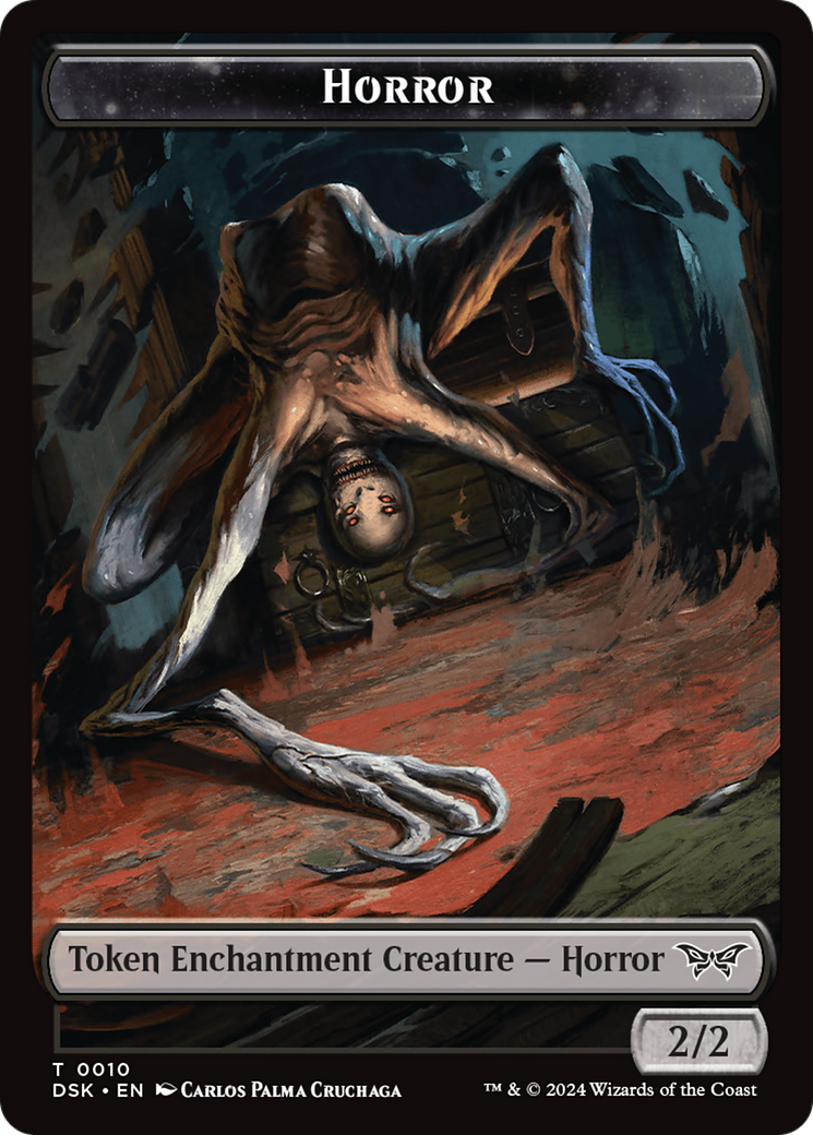 Horror Token [Duskmourn: House of Horror Tokens] | Card Citadel