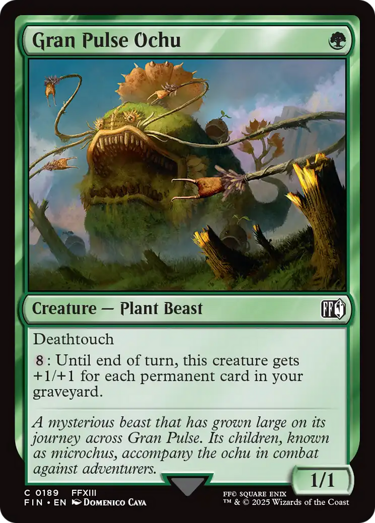 Gran Pulse Ochu [FINAL FANTASY] | Card Citadel