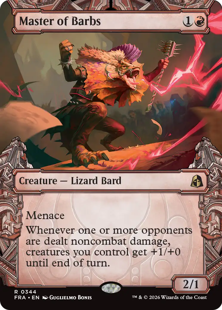 Master of Barbs (Showcase) [Reality Fracture] | Card Citadel