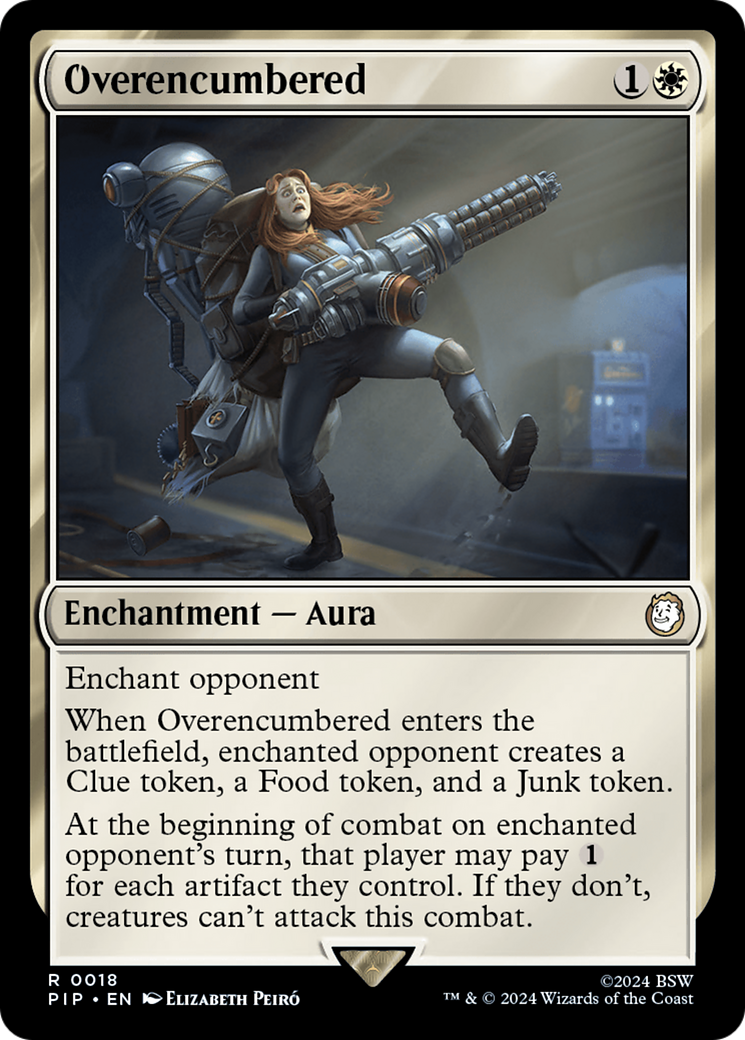 Overencumbered [Fallout] | Card Citadel