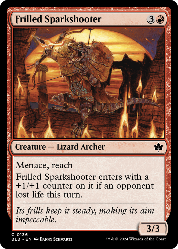 Frilled Sparkshooter [Bloomburrow] | Card Citadel