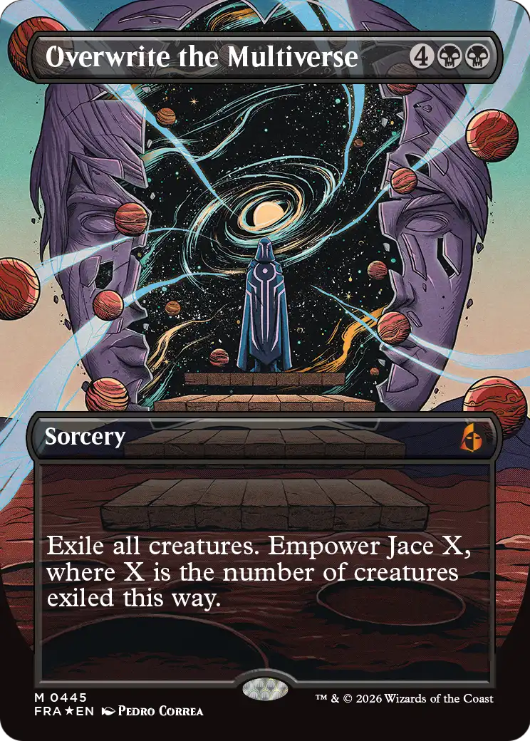 Overwrite the Multiverse (Borderless) [Reality Fracture] | Card Citadel