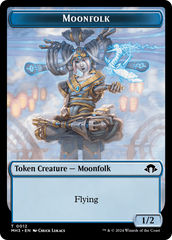 Servo // Moonfolk Double-Sided Token [Modern Horizons 3 Tokens] | Card Citadel