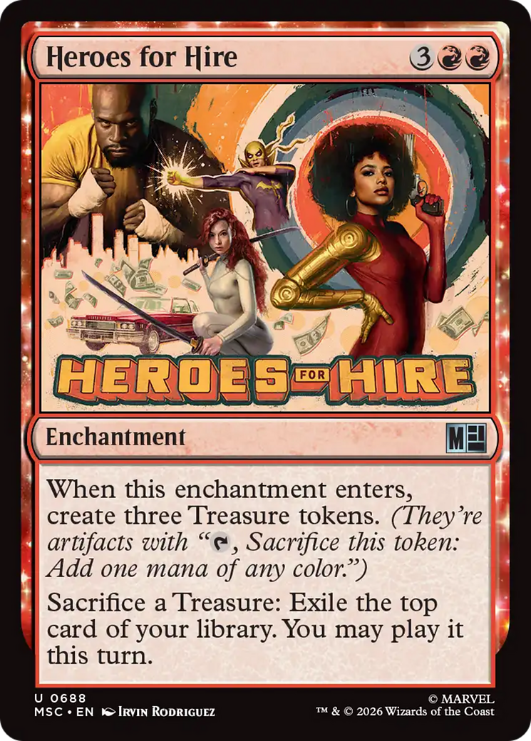 Heroes for Hire [Marvel Super Heroes Commander] | Card Citadel