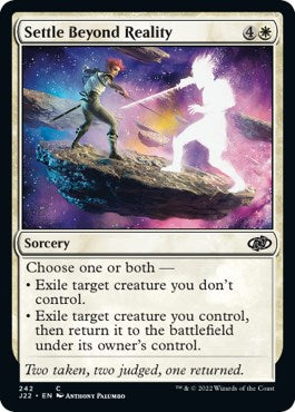 Settle Beyond Reality [Jumpstart 2022] | Card Citadel