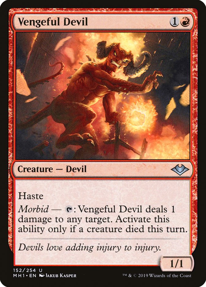 Vengeful Devil [Modern Horizons] | Card Citadel