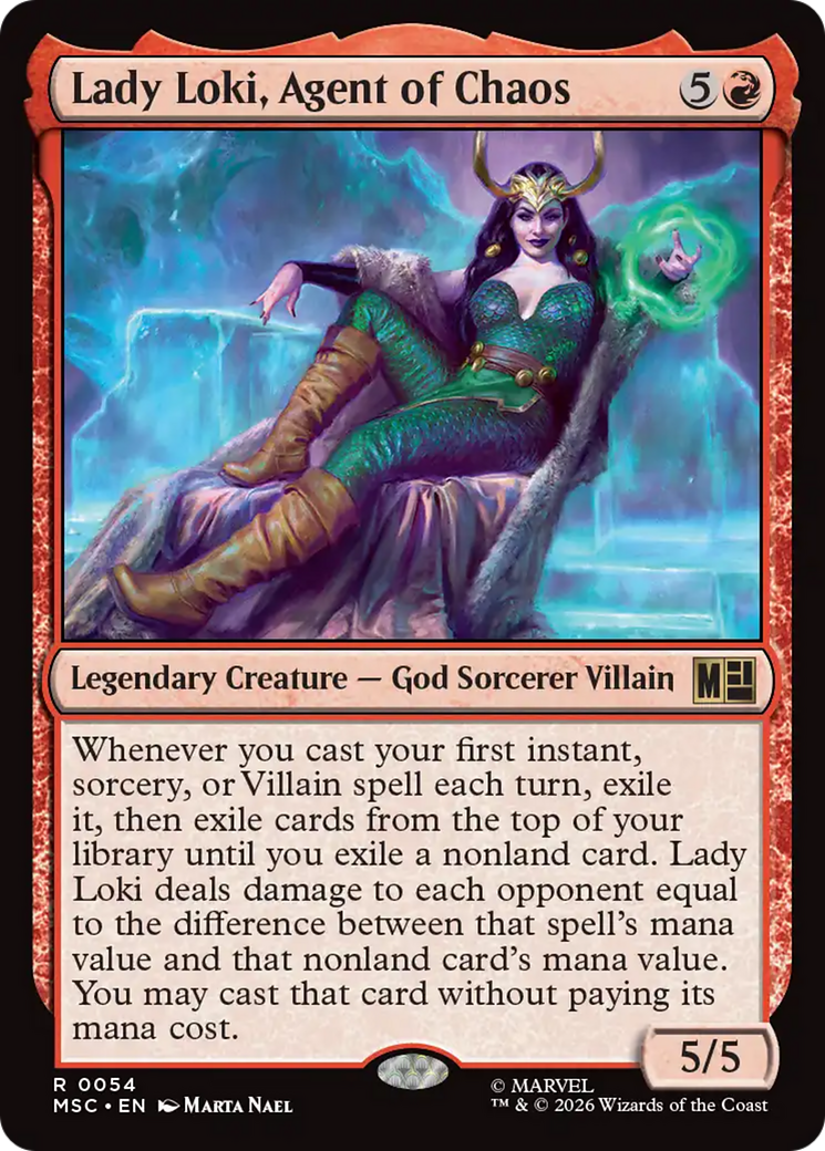 Lady Loki, Agent of Chaos [Marvel Super Heroes Commander] | Card Citadel